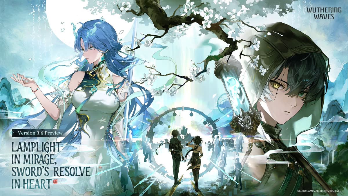 Wuthering Waves 3.6 official key art
